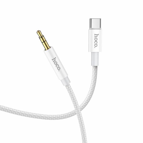 HOCO cable AUX Jack 3,5 mm to Type C UPA19 1 m silver