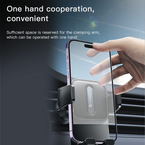 FORCELL F-GRIP GuardianAV car holder for air vent black
