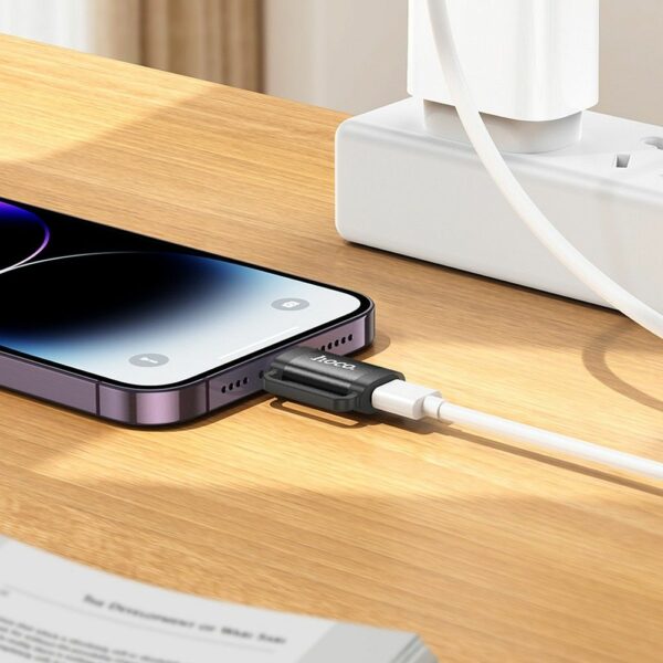 HOCO adapter OTG Lightning (male) to Type C (female) 2A UA31B black