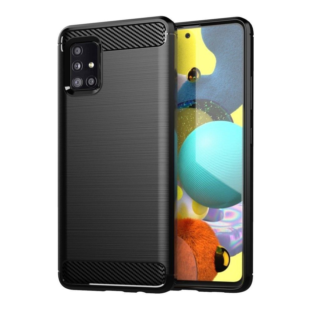 eff2a3b8005404c5ead0130f06afe6df CARBON case for SAMSUNG A71 black