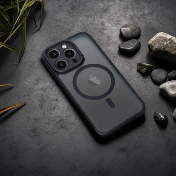 FULL MATTE MAG COVER case compatible with MagSafe for IPHONE 14 Pro black