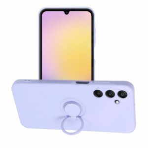 SILICONE RING case for SAMSUNG A25 5G violet