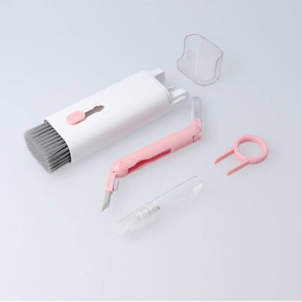 Cleaning kit for keybords / earphones / headphones / mobile pink