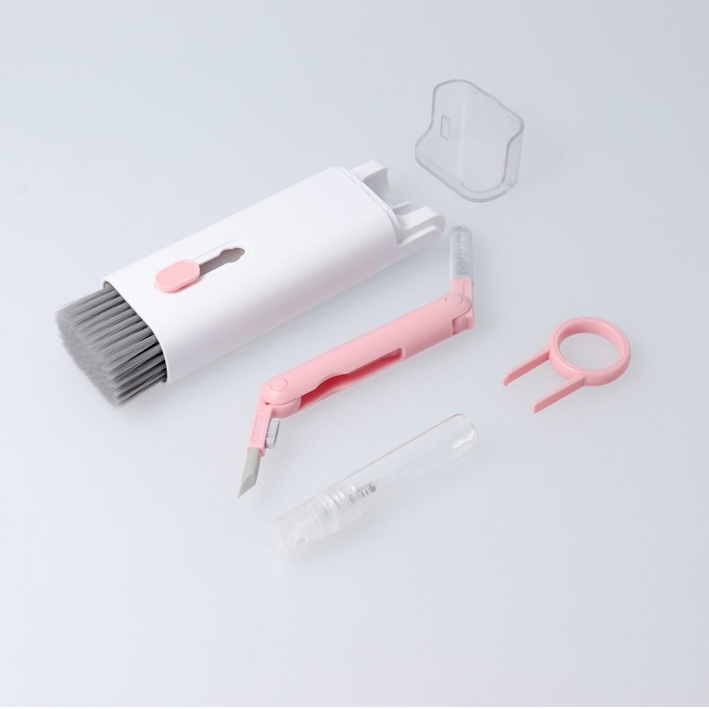 Cleaning kit for keybords / earphones / headphones / mobile pink