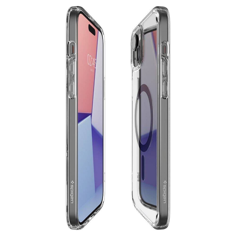 SPIGEN case ULTRA HYBRID MAG compatible with MagSafe for IPHONE 16 black