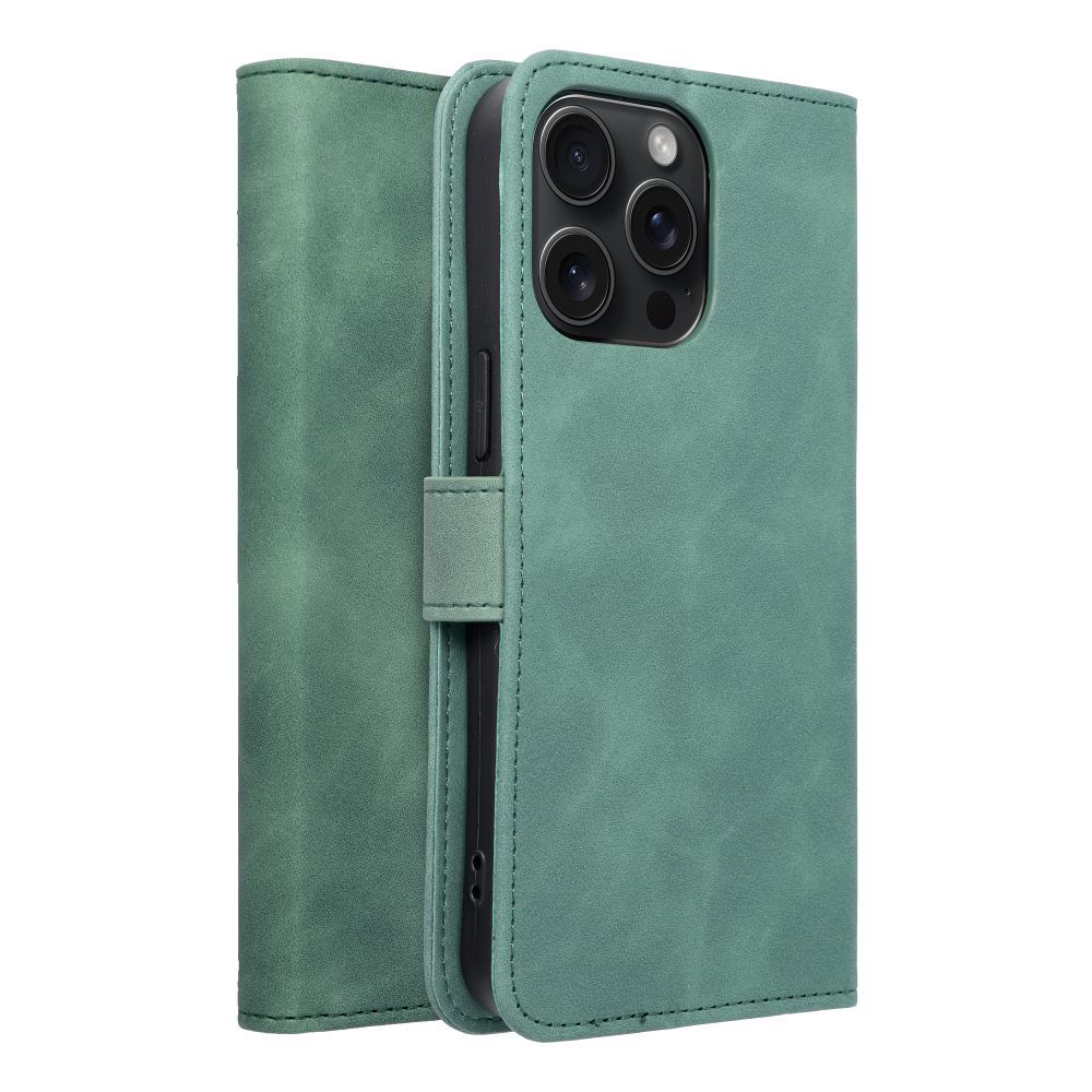 f0a7c275eacd9c8813d476d07fabd018 TENDER Book Case for IPHONE 15 Pro Max green