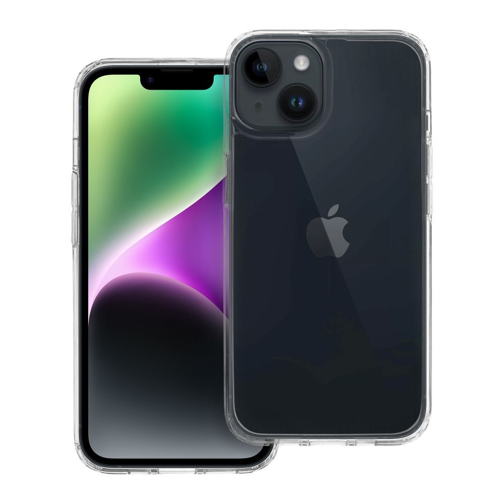 SUPER CLEAR HYBRID case for IPHONE 14 transparent