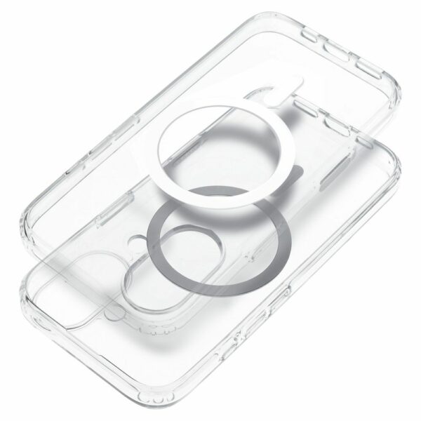 Clear Elite Mag Cover antiyellowing compatible with Camera Control button and MagSafe for IPHONE 16 transaprent