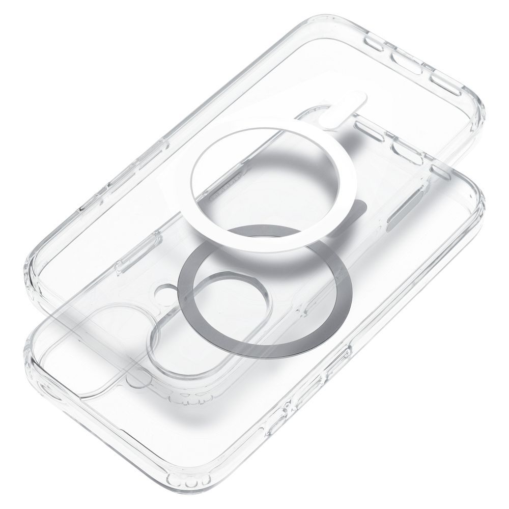 Clear Elite Mag Cover antiyellowing compatible with Camera Control button and MagSafe for IPHONE 16 transaprent
