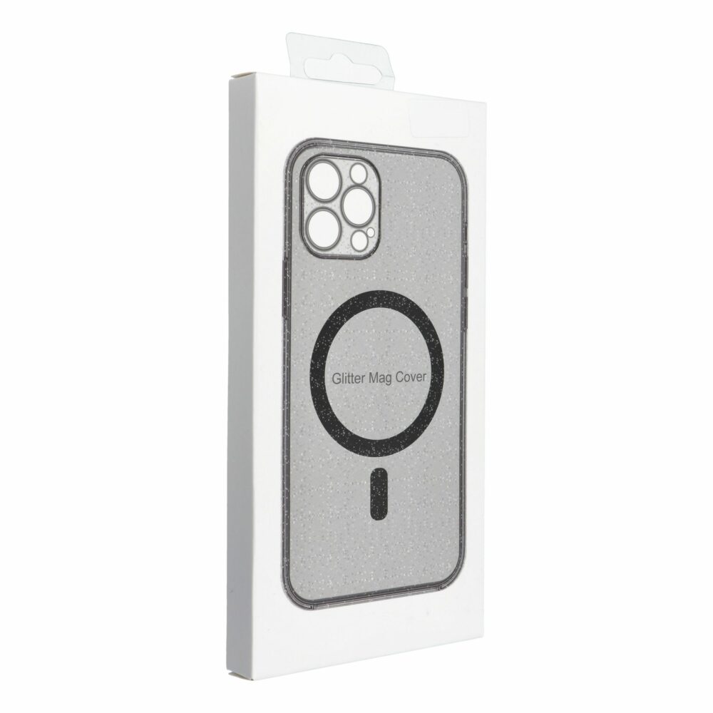 CLEAR MAG COVER case compatible with MagSafe for SAMSUNG S25 Ultra black