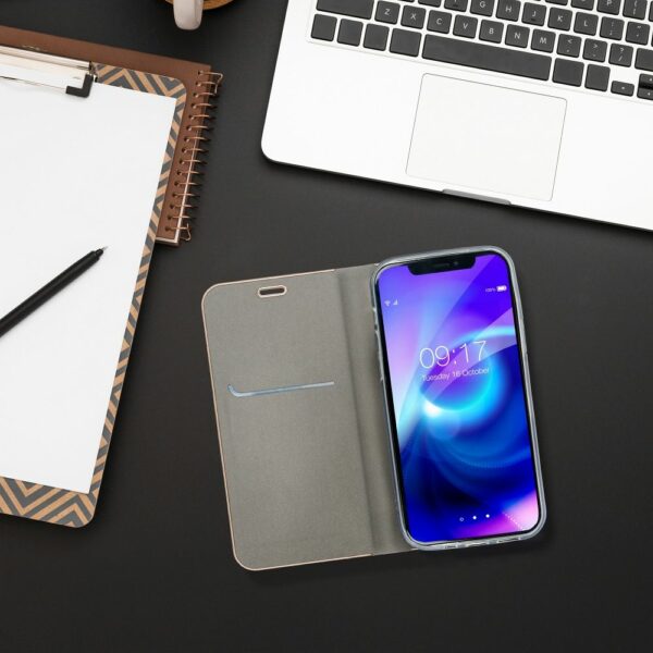 LUNA Book Gold for XIAOMI Redmi Note 14 PRO 5G / 14 PRO PLUS 5G silver