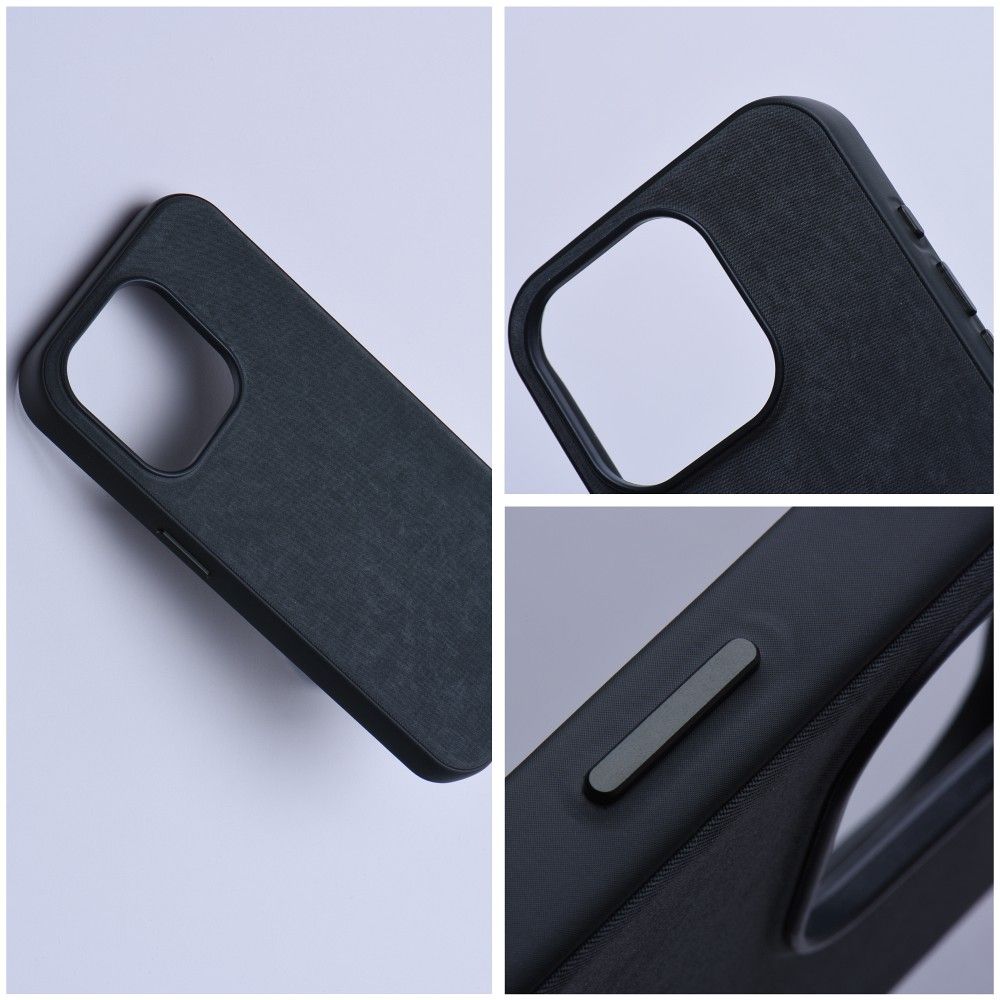 WOVEN MAG COVER case compatible with MagSafe for IPHONE 13 sea blue