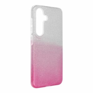 SHINING Case for SAMSUNG S25 transparent pink