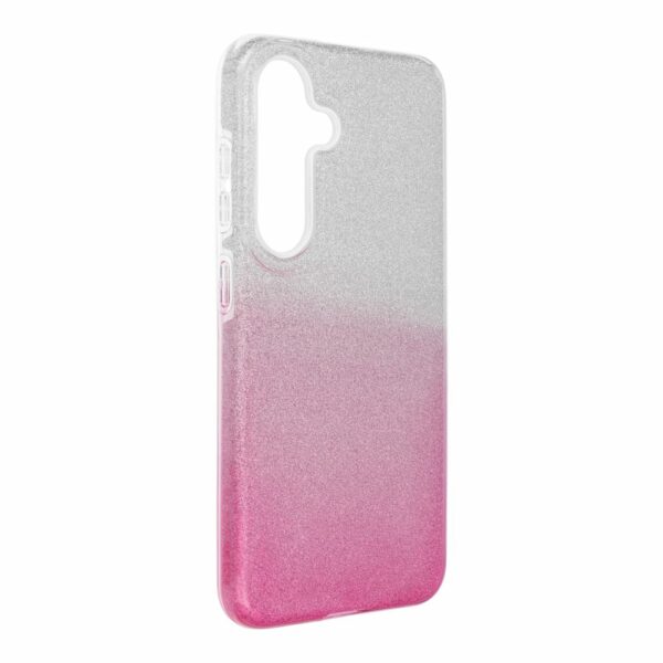 SHINING Case for SAMSUNG S25 transparent pink