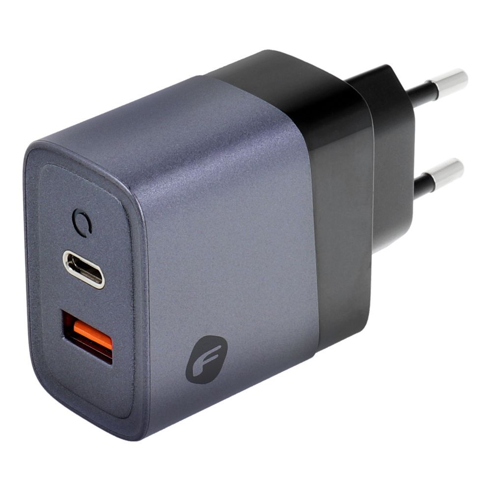 FORCELL F-ENERGY GaN VT-39 travel charger Type C + USB A PD QC4.0 4A 45W gray