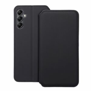 DUAL POCKET Book case for SAMSUNG A14 5G black