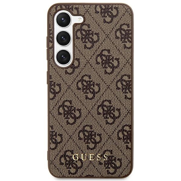 GUESS case for SAMSUNG S24 Plus GUHCS24MG4GFBR (Classic logo) brown