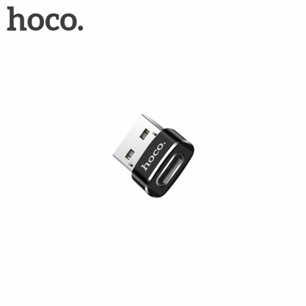 HOCO adapter OTG USB A (male) to Type C (female) UA6 black
