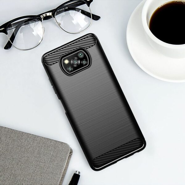 CARBON case for XIAOMI POCO X3 black