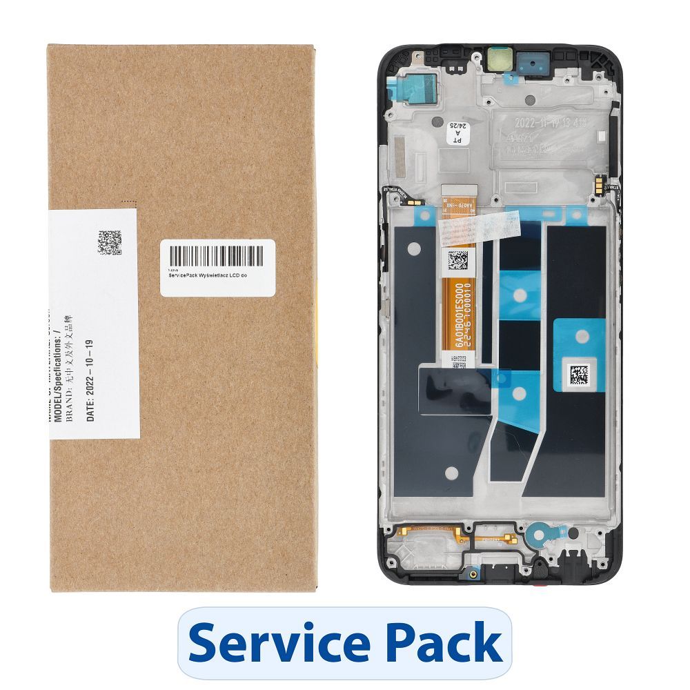 ServicePack LCD Display for OPPO A16s / A16 4908018