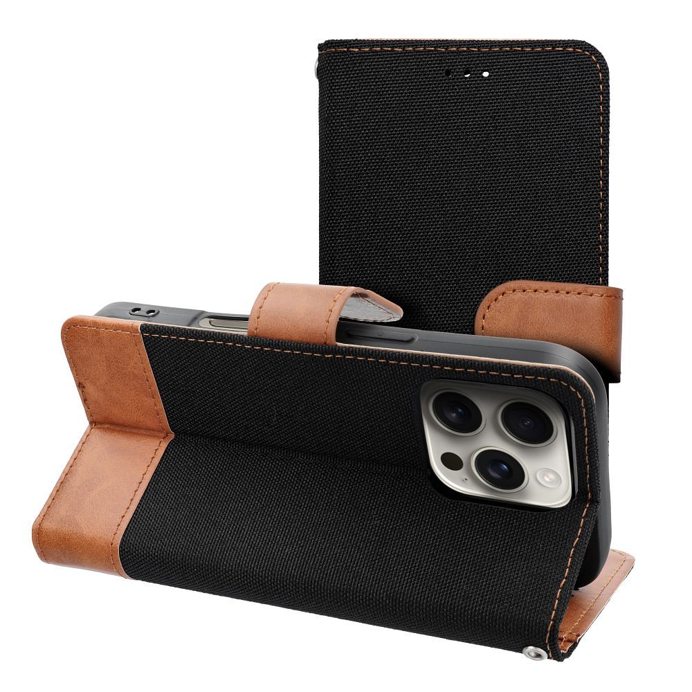 JEANS Book for IPHONE 16 Plus black