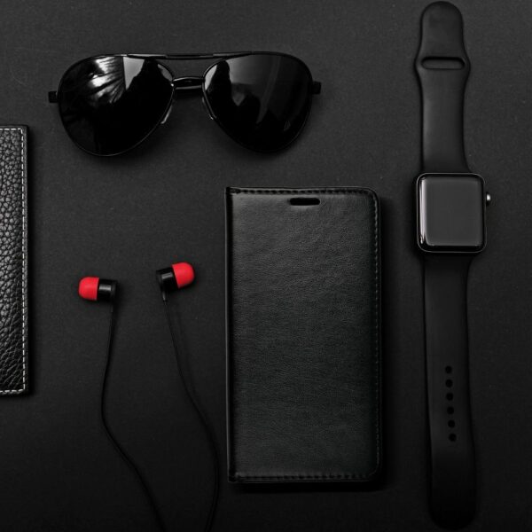 MAGNET Book case for SAMSUNG A22 4G black