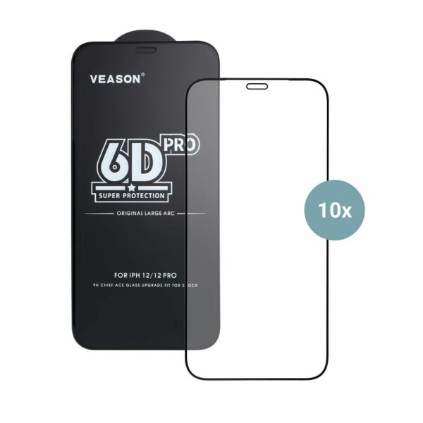 6D Pro Veason Glass (SET 10in1) - for Samsung Galaxy A14 4G / A14 5G black