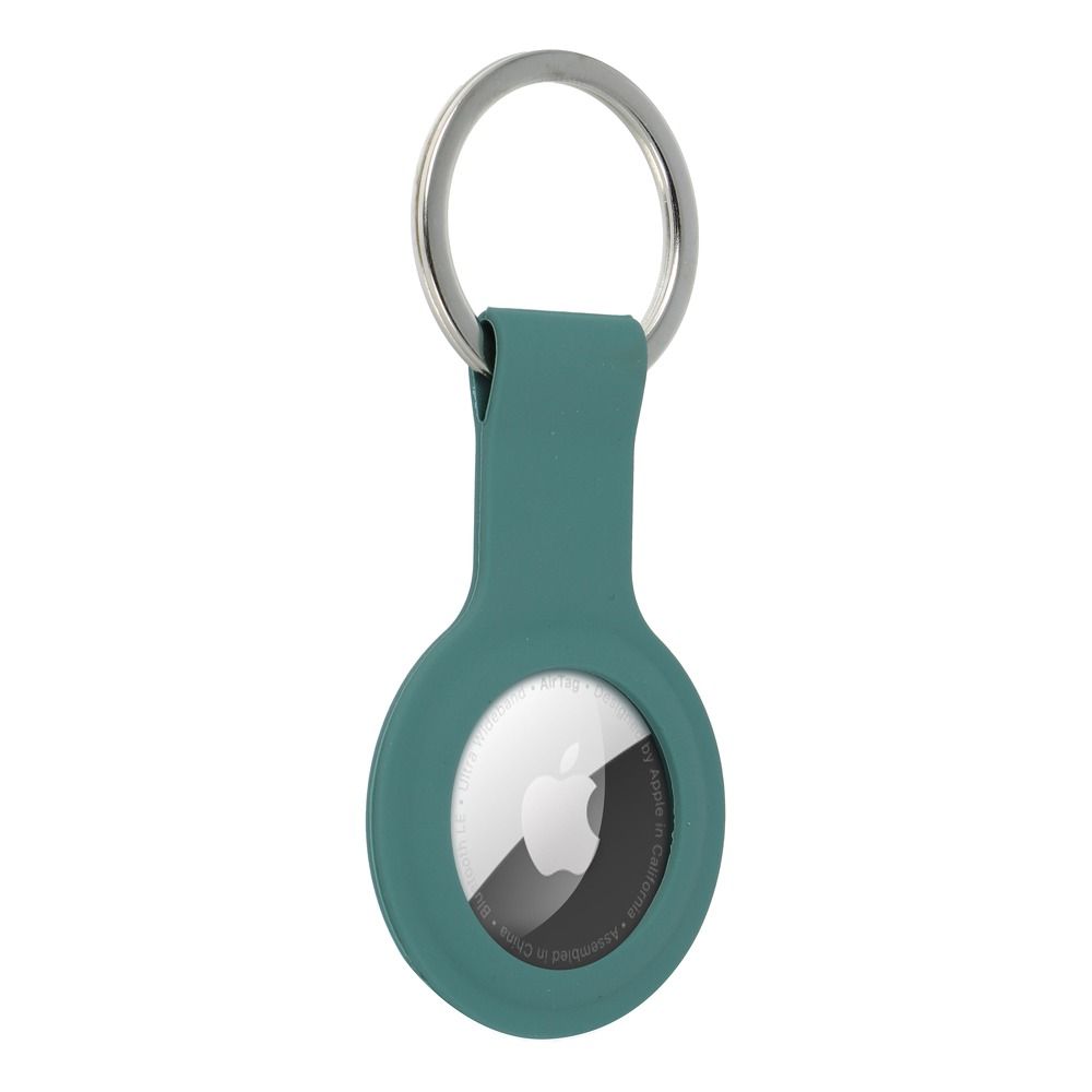 SILICONE locator holder for AIRTAG / FORCELL F-TAG green