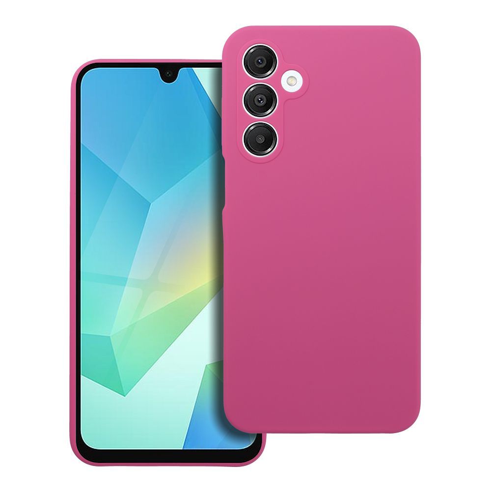 Case SILICONE 2mm for SAMSUNG A16 5G / A16 4G pink