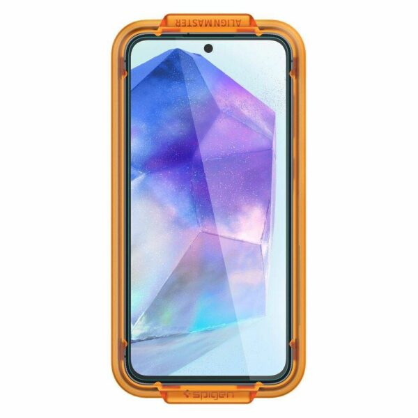 SPIGEN tempered glass ALM GLAS. TR 2-pack for SAMSUNG A55 5G clear