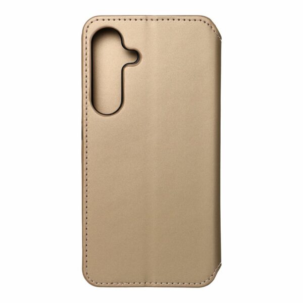 DUAL POCKET Book case for SAMSUNG S25 gold