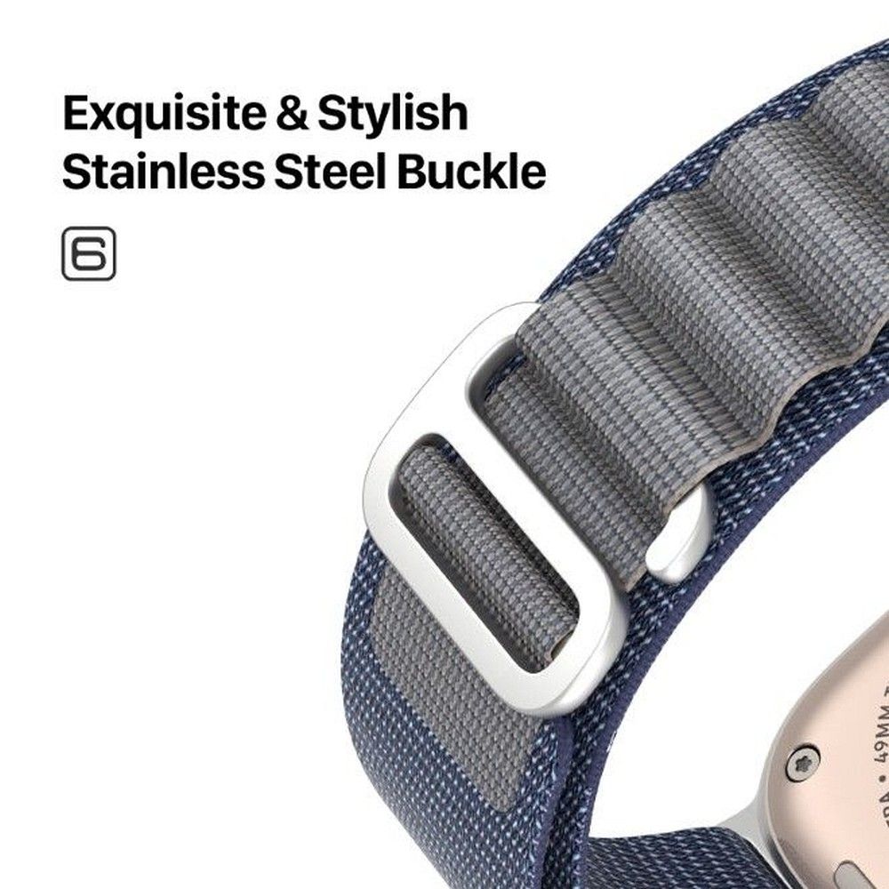 DUX DUCIS strap GS nylon for Apple Watch 42 / 44 / 45 / 49 mm blue