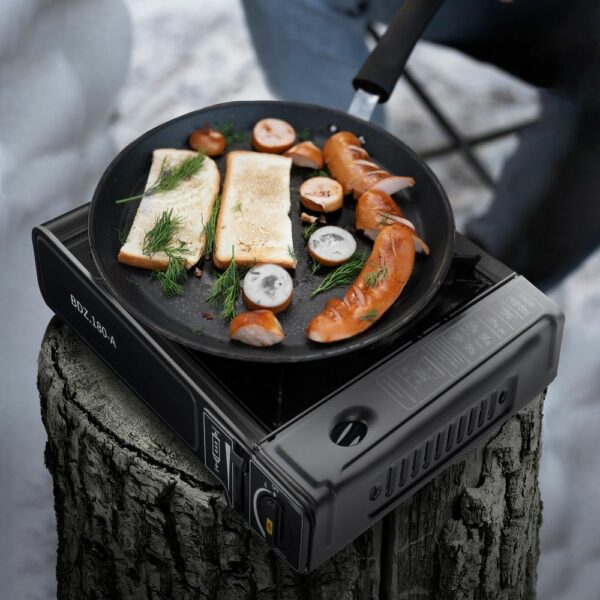Portable gas stove model BDZ.180-A black