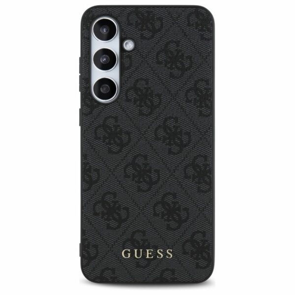 GUESS case for SAMSUNG S24 FE GUHCS24FEG4GFGR (HC PU 4G Metal Logo) grey