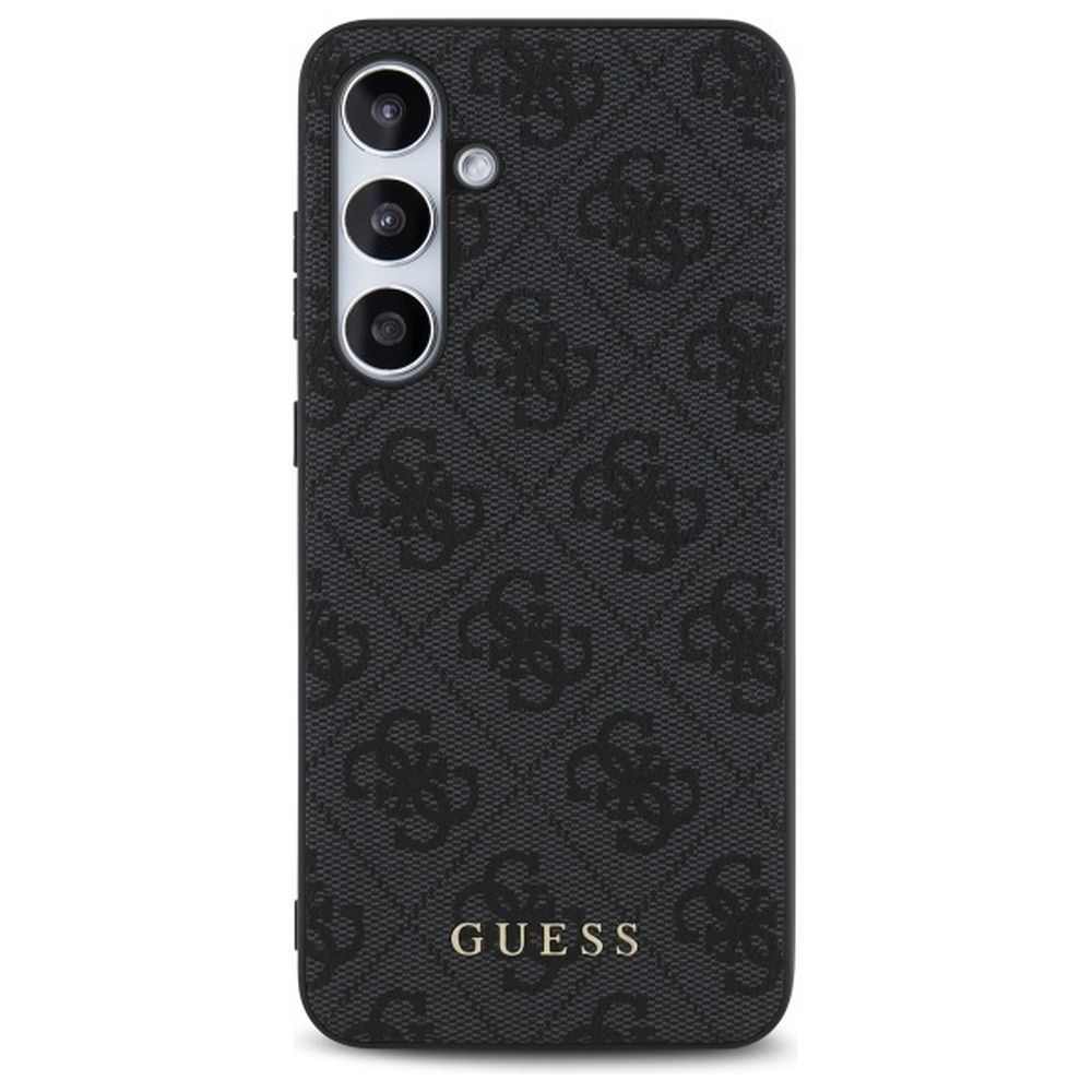 GUESS case for SAMSUNG S24 FE GUHCS24FEG4GFGR (HC PU 4G Metal Logo) grey