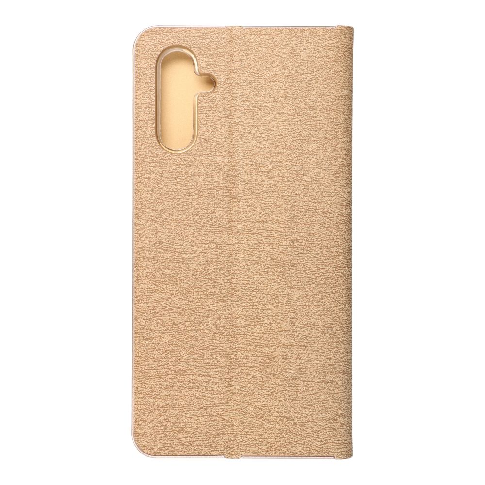 f45773e6f9de987320dd3e6e5cce8835 LUNA Book Gold for SAMSUNG A13 5G / A04S gold