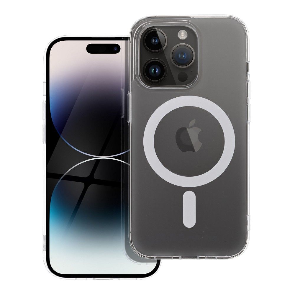 FROST MAG COVER case compatible with MagSafe for IPHONE 14 Pro transparent