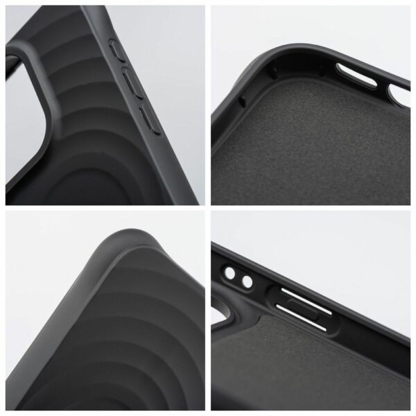 Silicone Zephyr Mag Cover compatible with MagSafe do IPHONE 13 PRO black