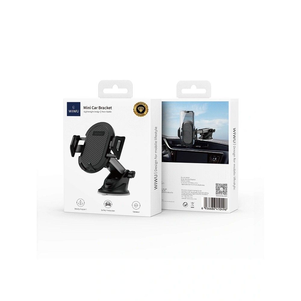 WiWU - Universal Car Holder Mini CH015 with Suction Cup