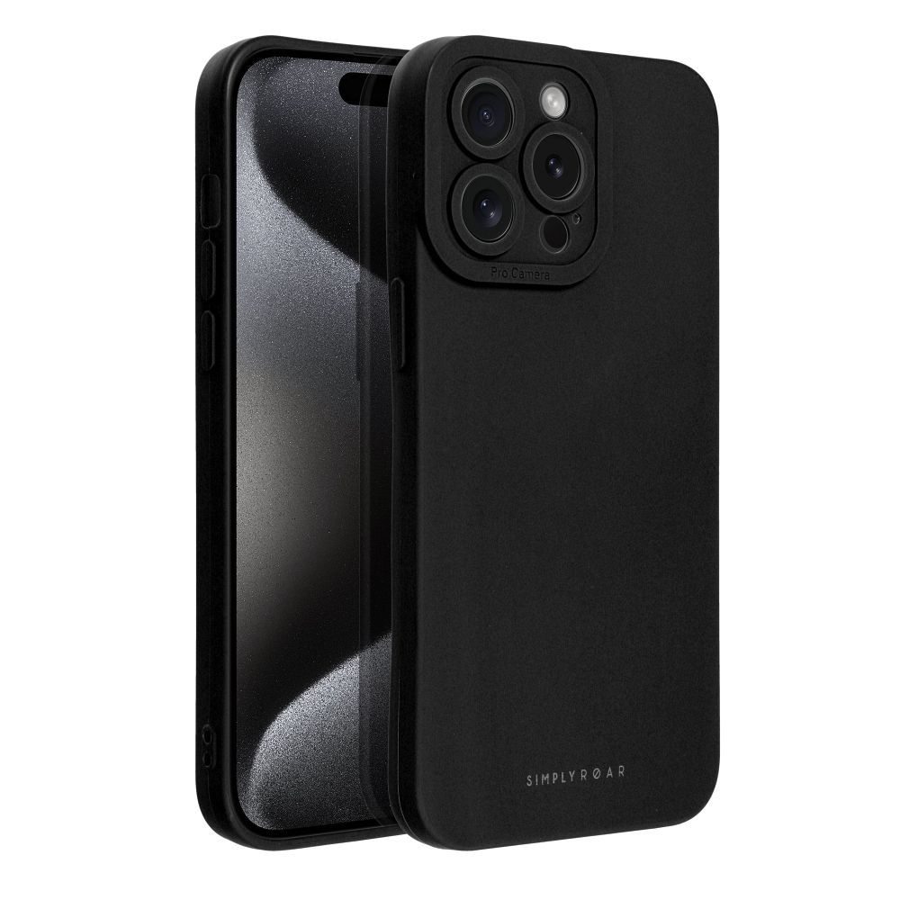 ROAR case LUNA for IPHONE 15 Pro Max Black