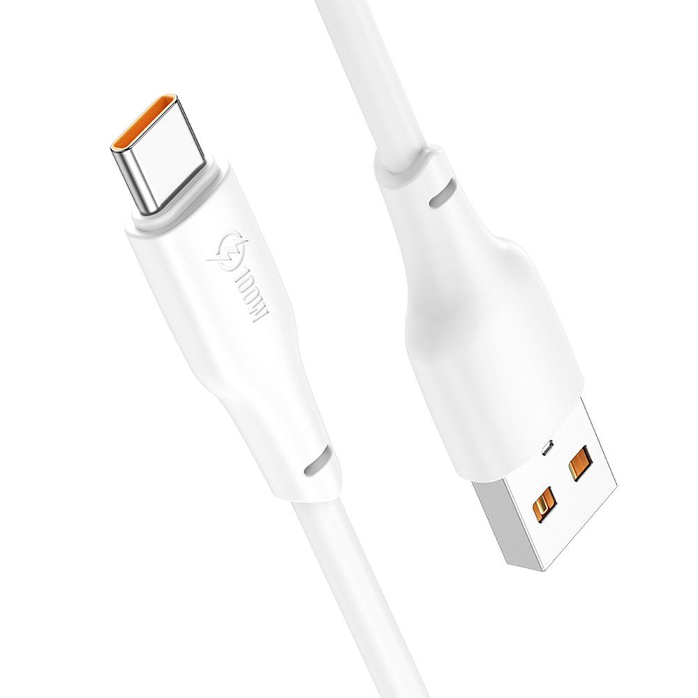 HOCO cable USB to Type C Force Power Delivery 100W X93 1m white