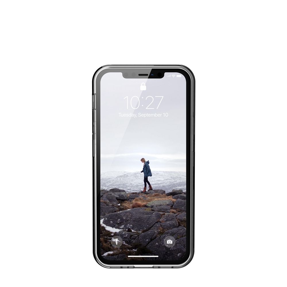 f58c5f431f02c8cddac13e4b98dfbfd8 UAG Urban Armor Gear case LUCENT for IPHONE 12 Mini ash