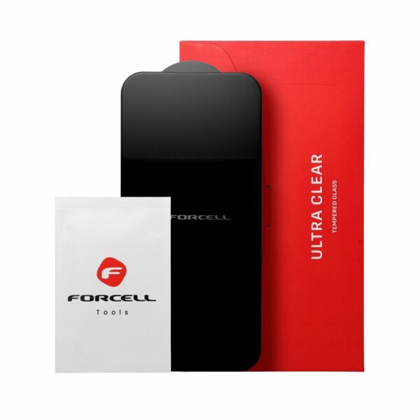 Forcell Ultra Clear Glass - for Samsung Galaxy A16 4G / A16 5G / M16 5G black