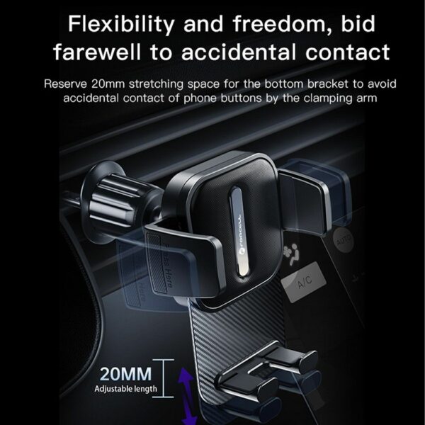 FORCELL F-GRIP GuardianAV car holder for air vent black
