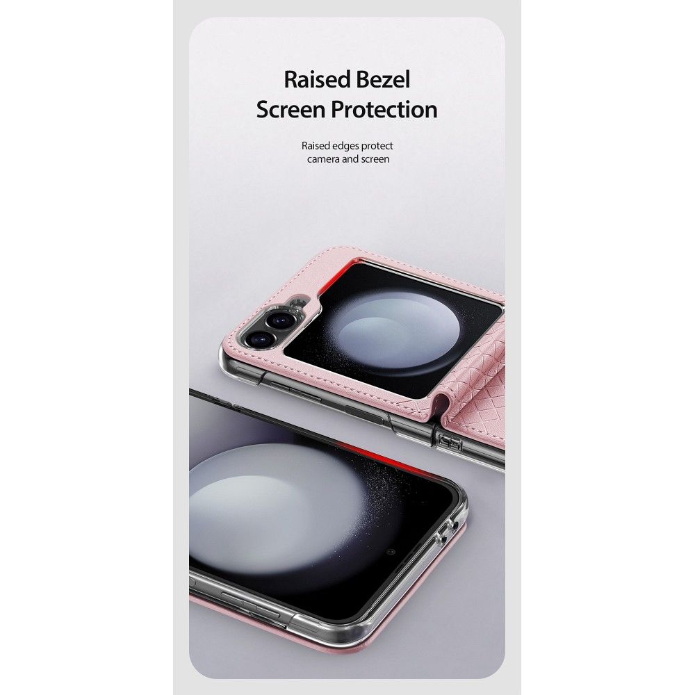 DUX DUCIS case BRIL for SAMSUNG Z Flip6 5G pink