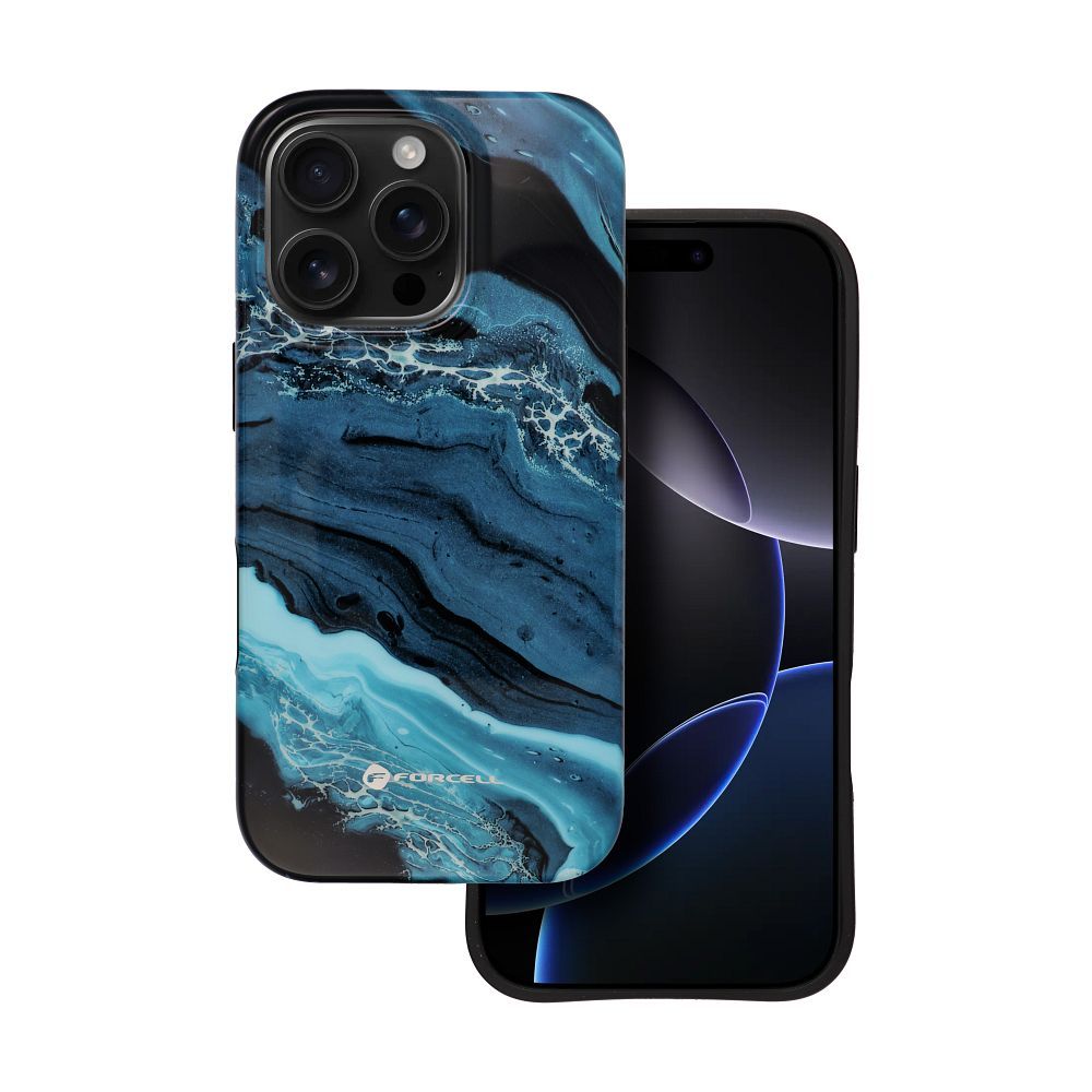 FORCELL F-PROTECT Mirage, Military Drop-Tested case compatible with MagSafe for IPHONE 15 deep sea