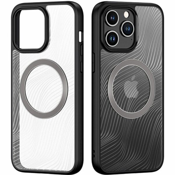 DUX DUCIS case AIMO MAG compatible with MagSafe for IPHONE 15 Pro Max black