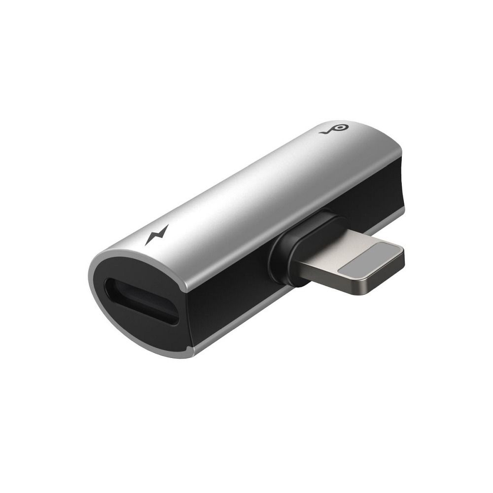 f702f3a0d50a2573b757315b17660a50 BASEUS adapter 2in1 Lightning to 2 x Lightning CAL46-S1 silver black