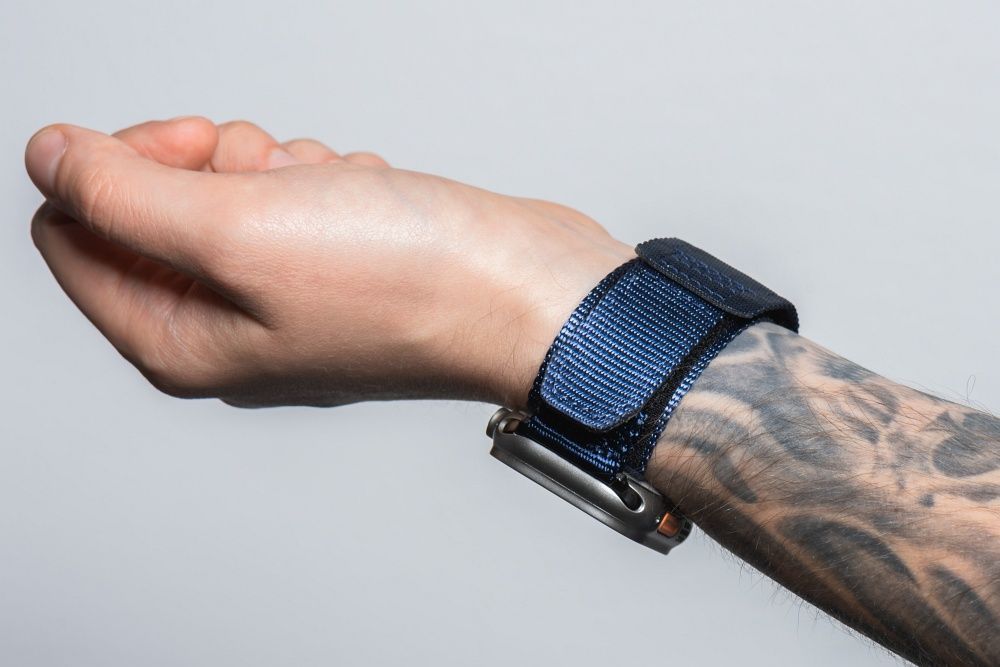 FORCELL F-DESIGN FA05 nylon strap for APPLE Watch 38 / 40 / 41 mm blue