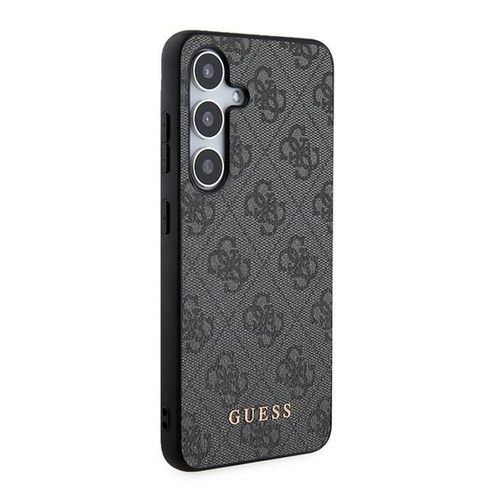 GUESS case for SAMSUNG A55 GUOHCSA55G4GFGR (PU 4G Classic Metal Logo) black